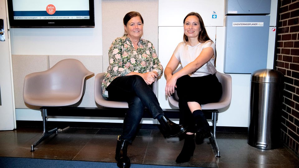 Helle Neergaard Grønbæk og Julie Lindberg Wad