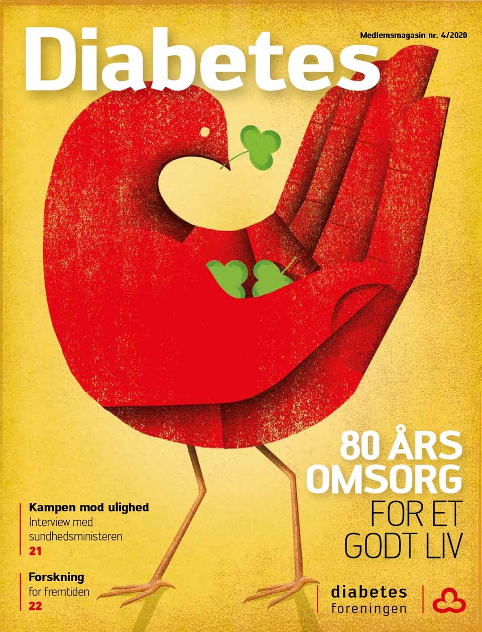  Forside af magasinet Diabetes november 2020