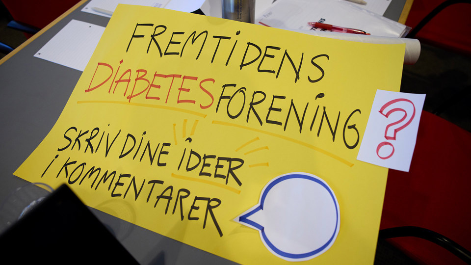 Fremtidens Diabetesforening Gult Skilt