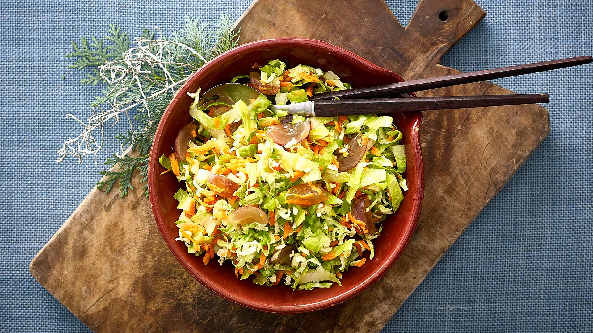 Julekogebog Julesalat Med Vindruer Web