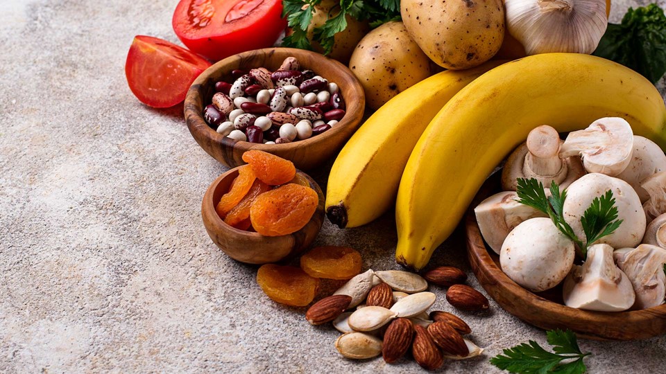Fødevarer rige på vitaminer og mineraler