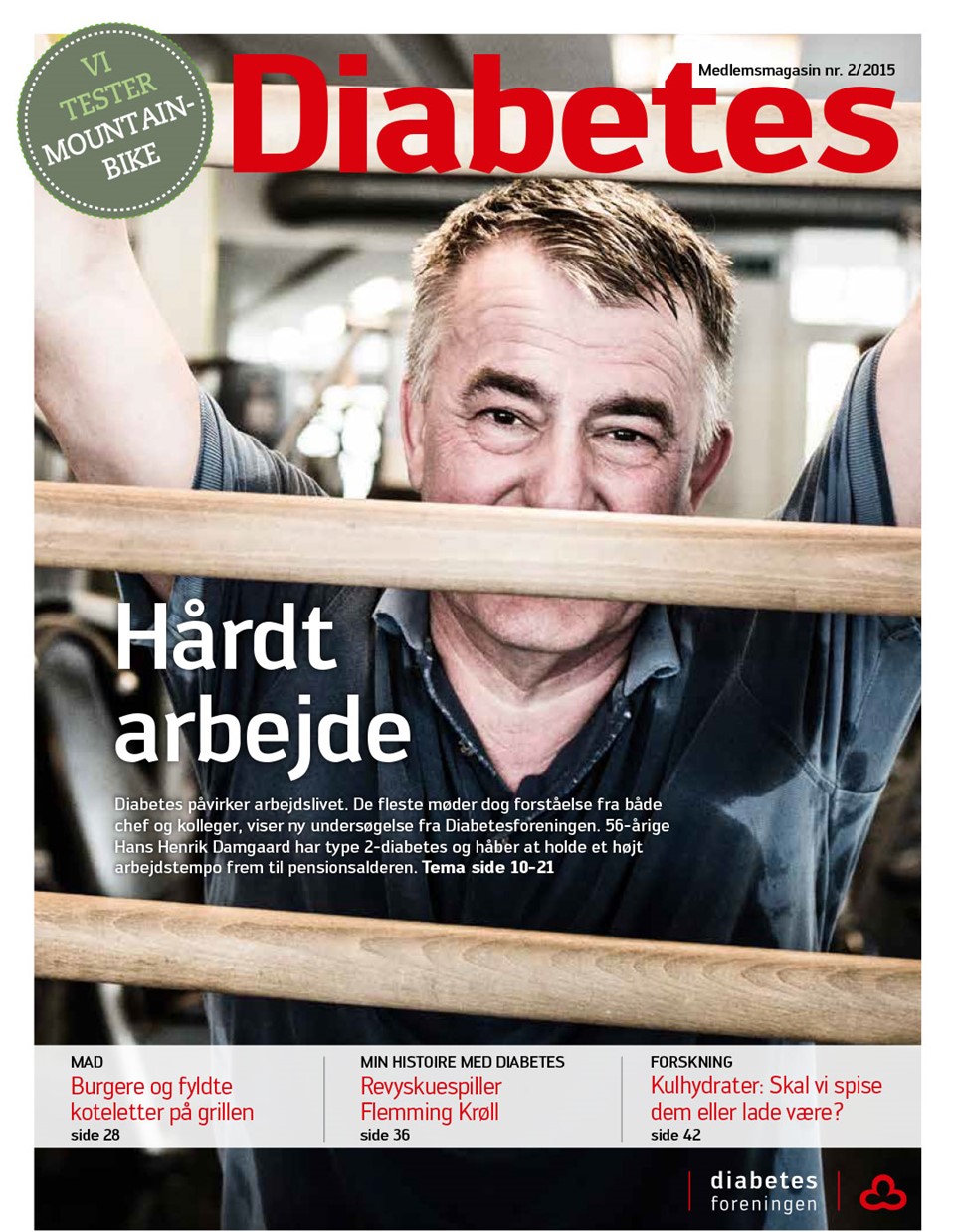 Forside af magasinet Diabetes maj 2015