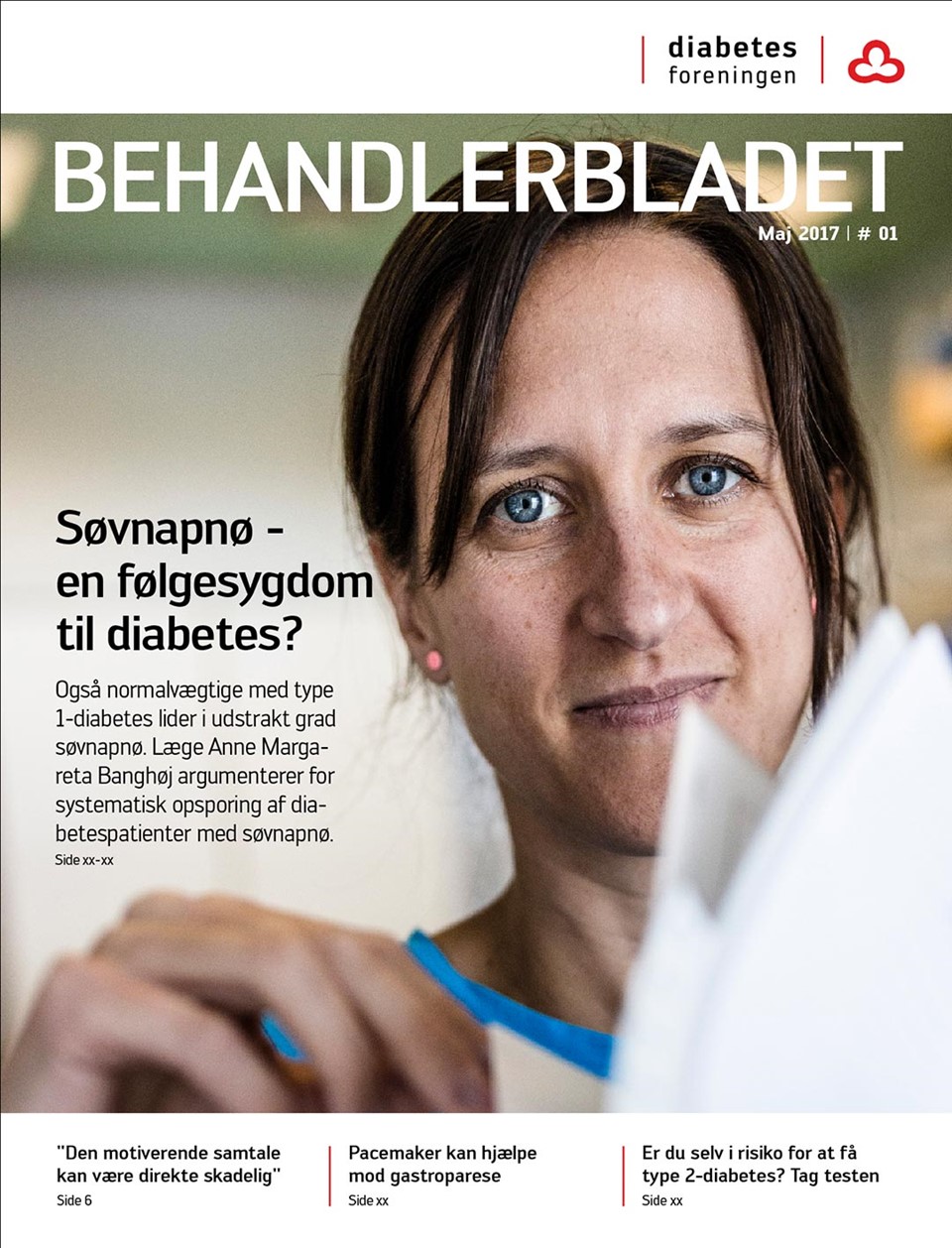 Forsiden af Behandlerbladet Maj 2017