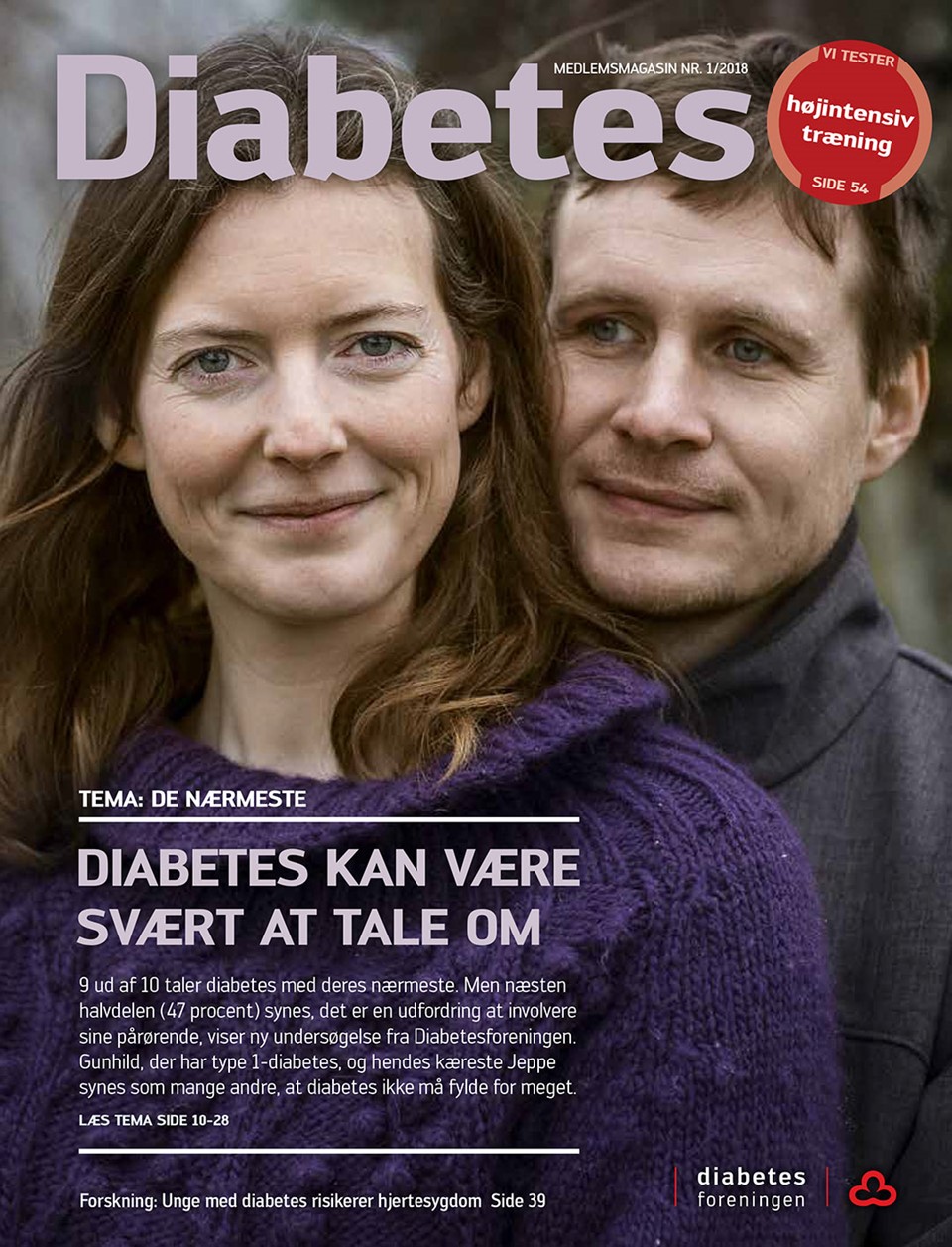  Forside af magasinet Diabetes februar 2018
