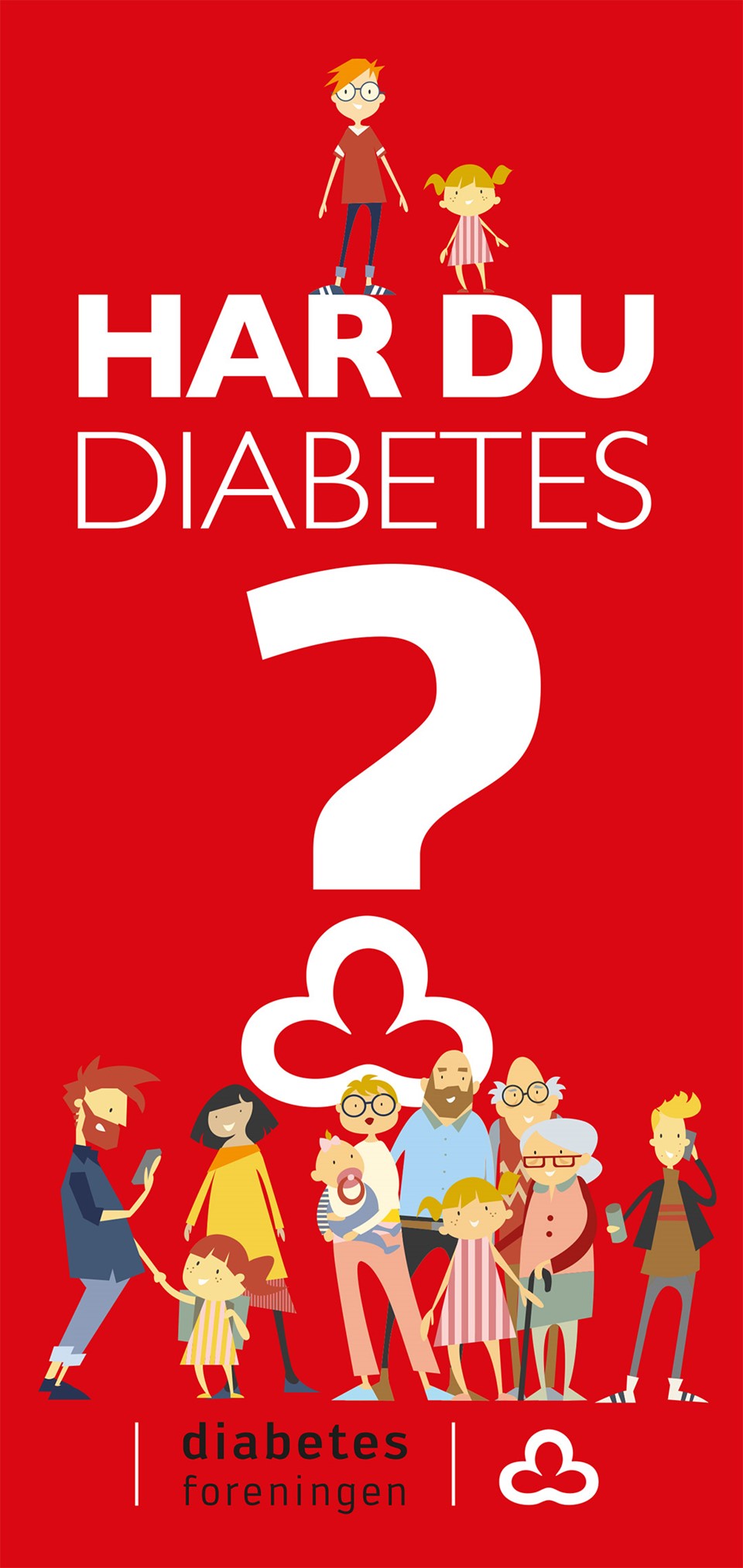 Forside på folderen: Har du diabetes?