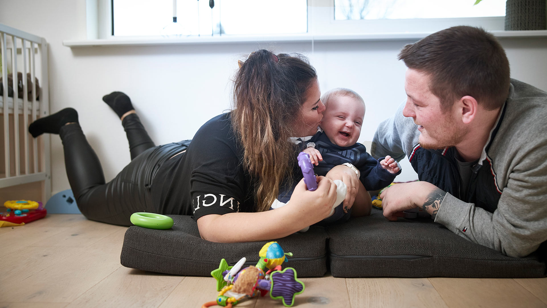 Maria, William og Anders