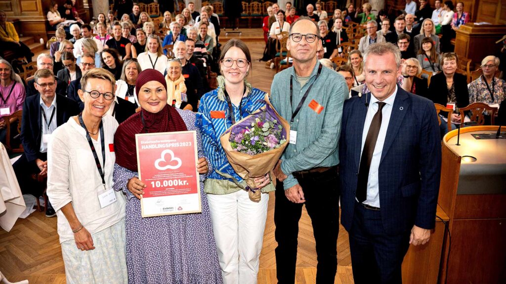 Modtagere af Diabetesforeningens handlingspris 2023