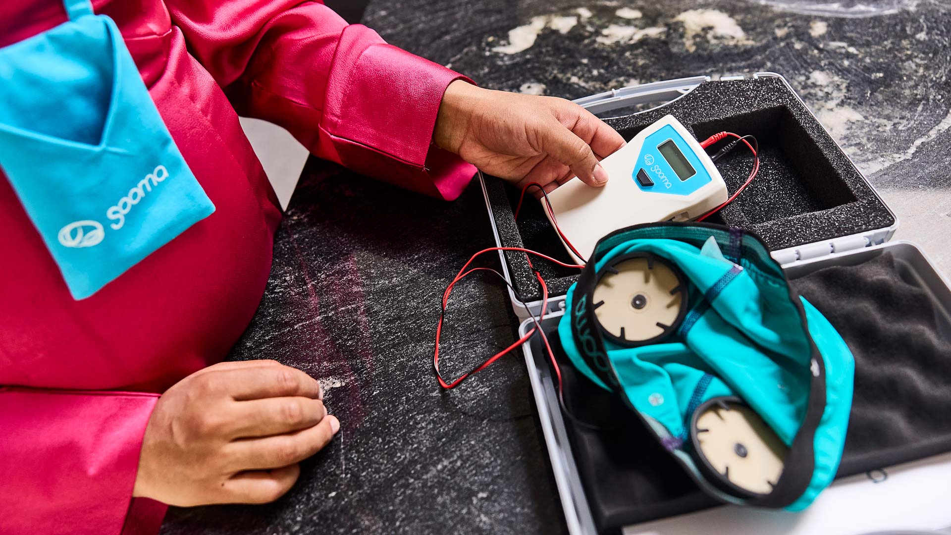 tDCS-udstyr til stimulation af hjernen