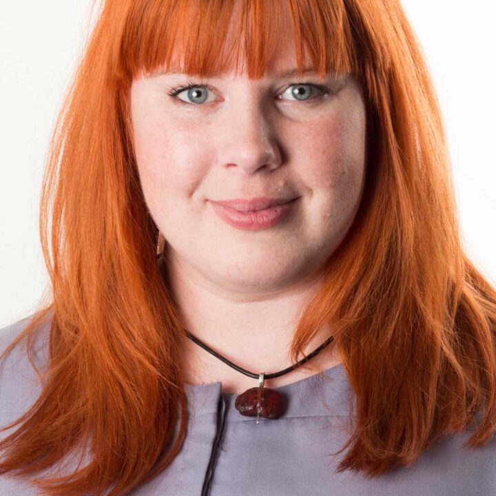 Billedet viser teamleder for fundraising Annette Jalsig