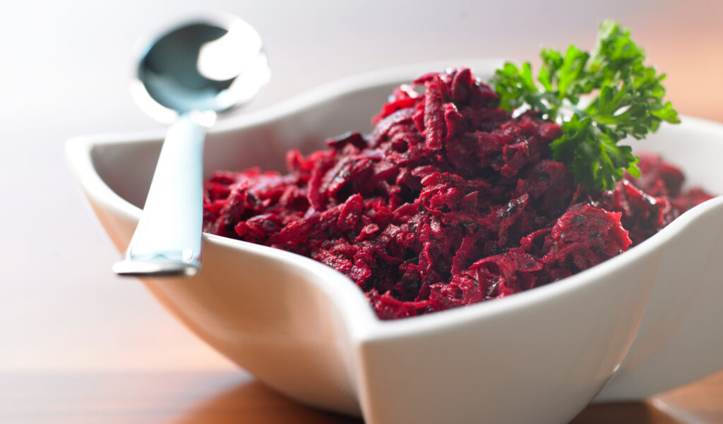 Rødbede-tzatziki
